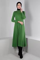 Hijab clothing GREEN ALVINA KNITWEAR DRESS T 43202