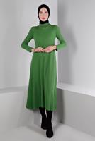 Hijab clothing GREEN ALVINA KNITWEAR DRESS T 43202