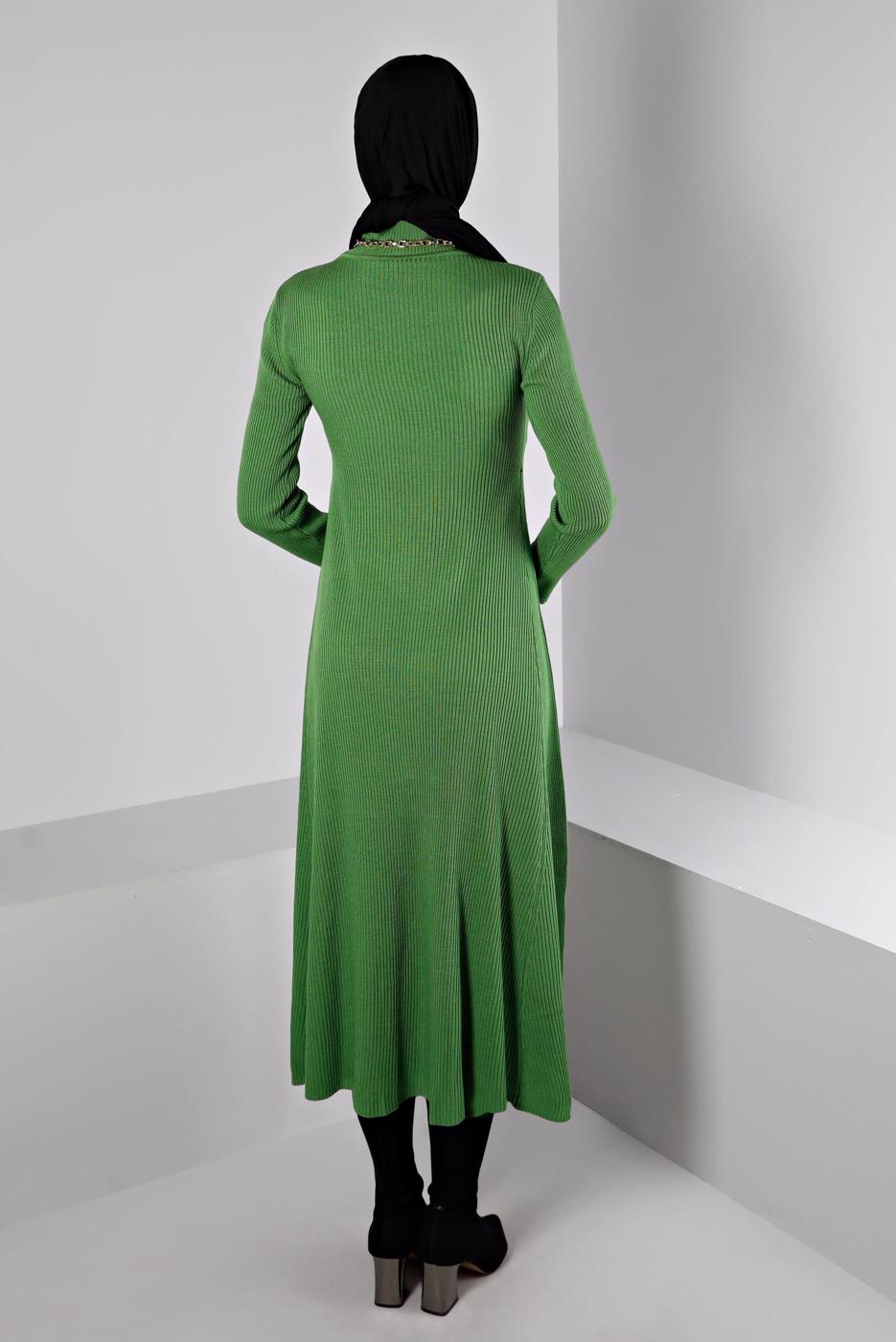 Hijab clothing GREEN ALVINA KNITWEAR DRESS T 43202