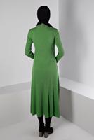 Hijab clothing GREEN ALVINA KNITWEAR DRESS T 43202