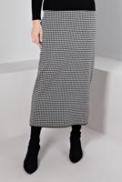 Tesettür giyim SİYAH ALVİNA TRİKO ETEK T 60322