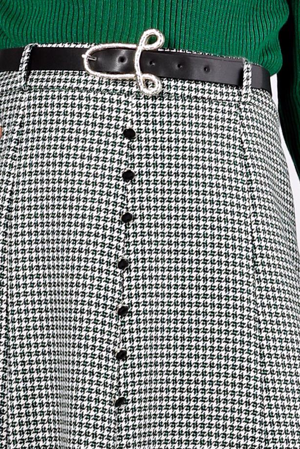 Vêtements hijab VERT  ALVINA JUPE CEINTURE T 60345 - TRENDTESETTÜR