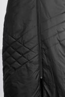 Tesettür giyim SİYAH ALVİNA KAPÜŞONLU KABAN T 90324