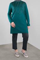 Tesettür giyim SİYAH ALVİNA ARA BEL PANTOLON 70138	