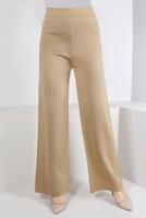 Hijab clothing BROWN ALVİNA BASIC KNITWEAR TROUSERS 70260
