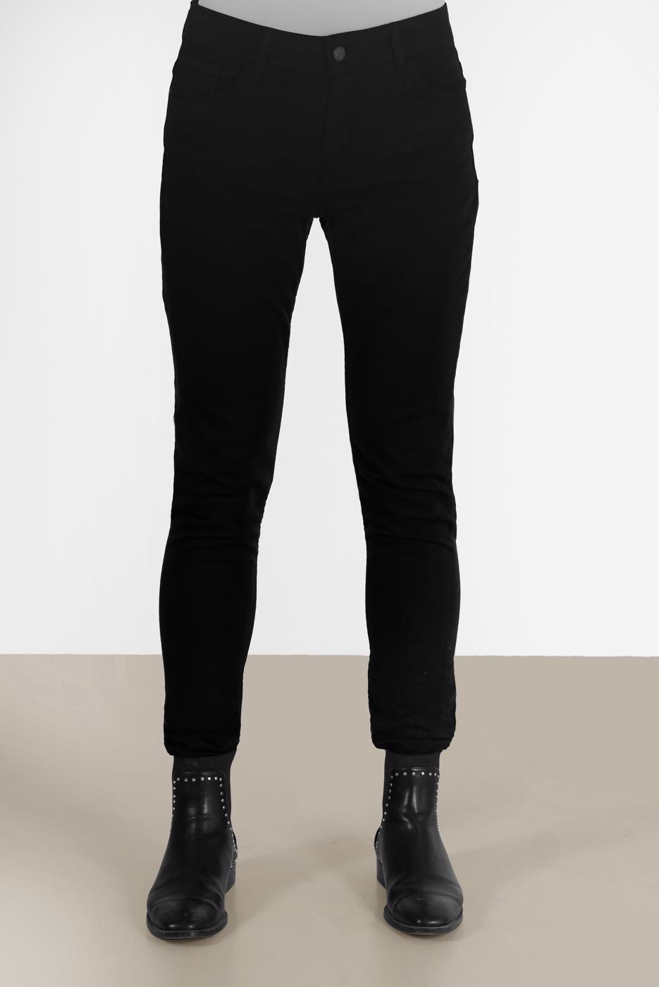 Tesettür giyim SİYAH ALVİNA DAR PAÇA PANTOLON 70280 