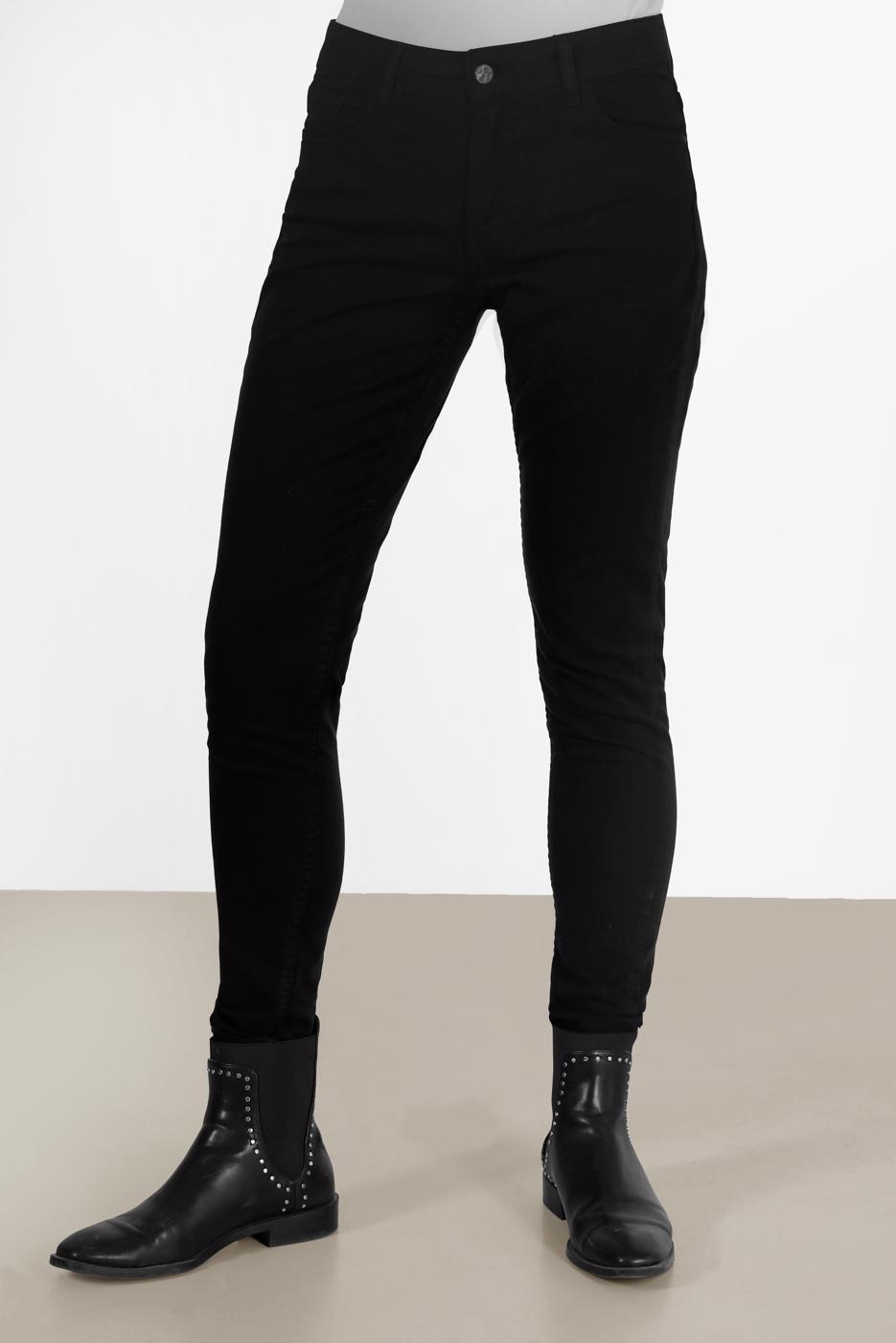 Tesettür giyim SİYAH ALVİNA DAR PAÇA PANTOLON 70280 