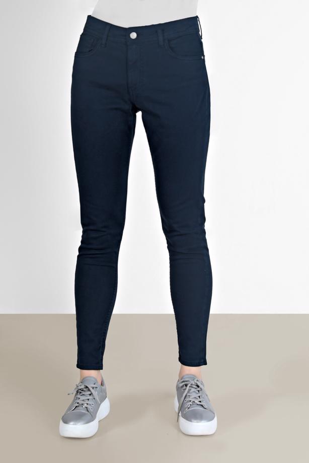 Tesettür giyim LACİVERT ALVİNA DAR PAÇA PANTOLON 70280  - TRENDTESETTÜR