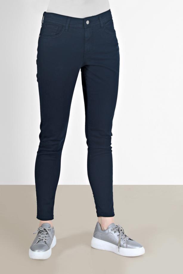 Tesettür giyim LACİVERT ALVİNA DAR PAÇA PANTOLON 70280  - TRENDTESETTÜR