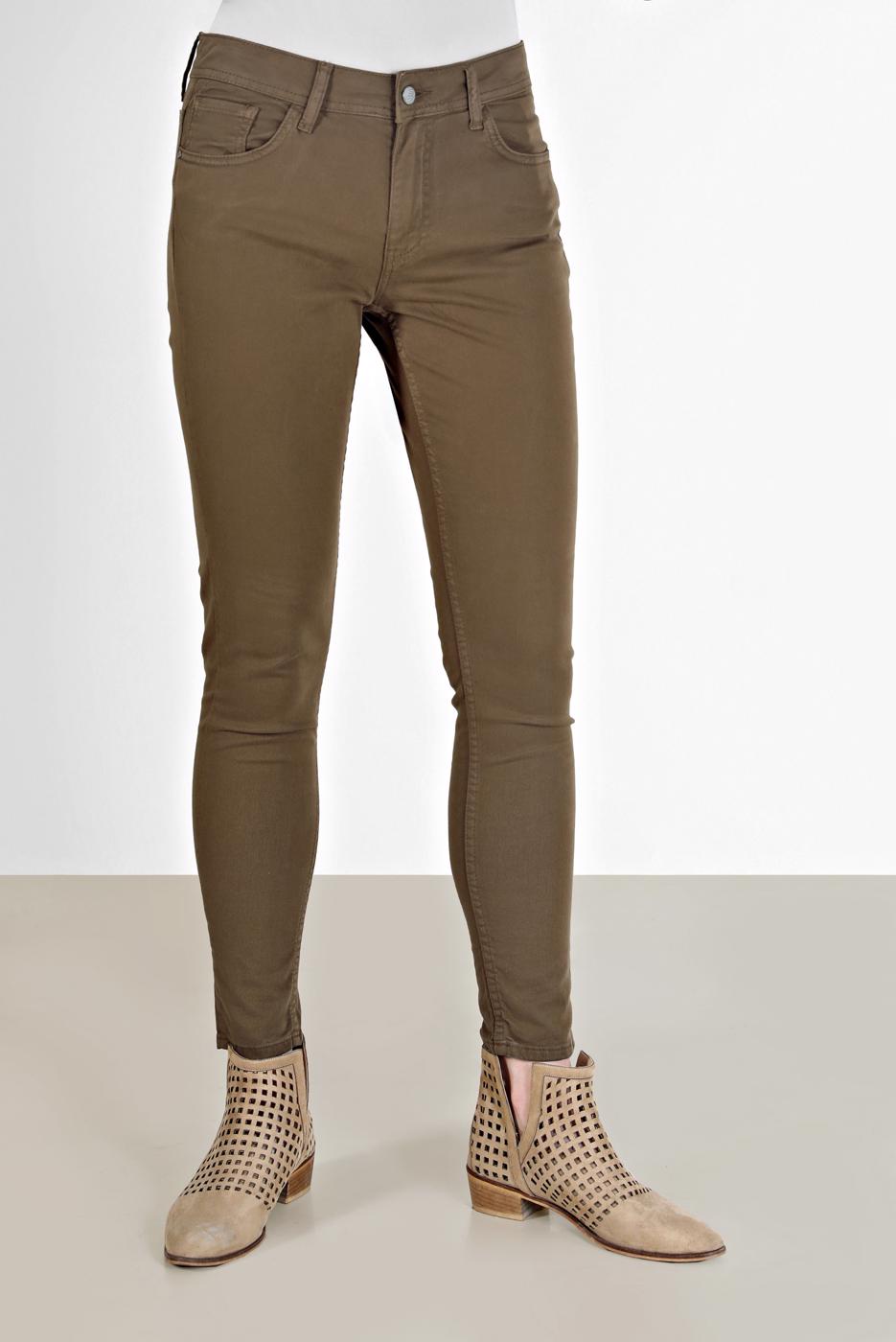 Tesettür giyim KAHVE ALVİNA DAR PAÇA PANTOLON 70280 