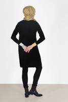 Hijab clothing BLACK ALVİNA SKINNY FIT TROUSERS 70284 