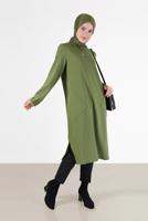 Hijab clothing BLACK ALVİNA SKINNY LEG TROUSERS 70302 