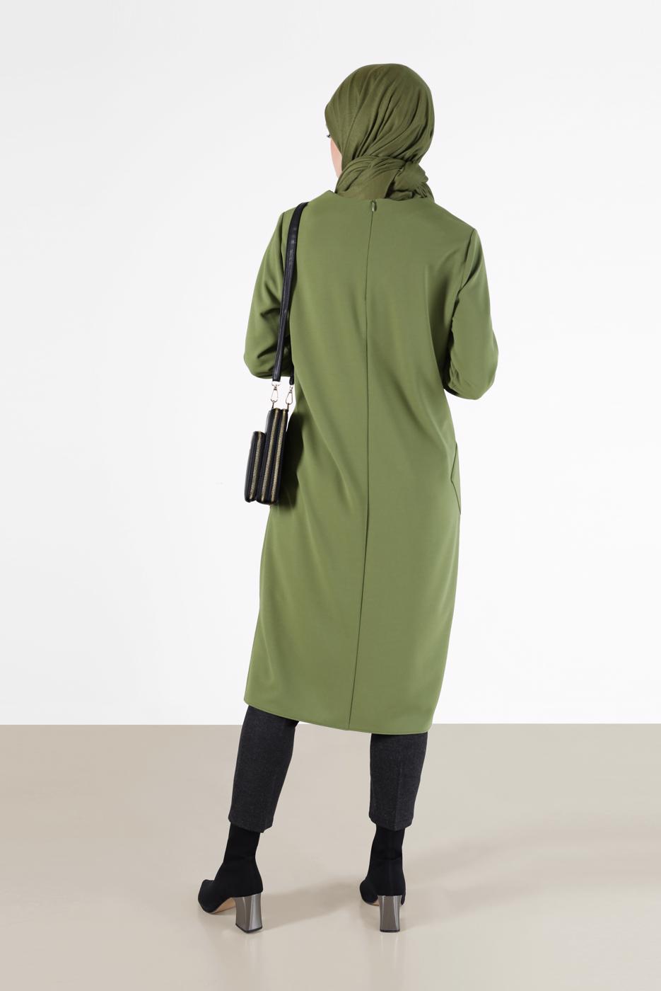 Hijab clothing BLACK ALVİNA SKINNY LEG TROUSERS 70302 