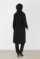 Vêtements hijab NOIR PANTALON COUPE DROITE ALVİNA 70313