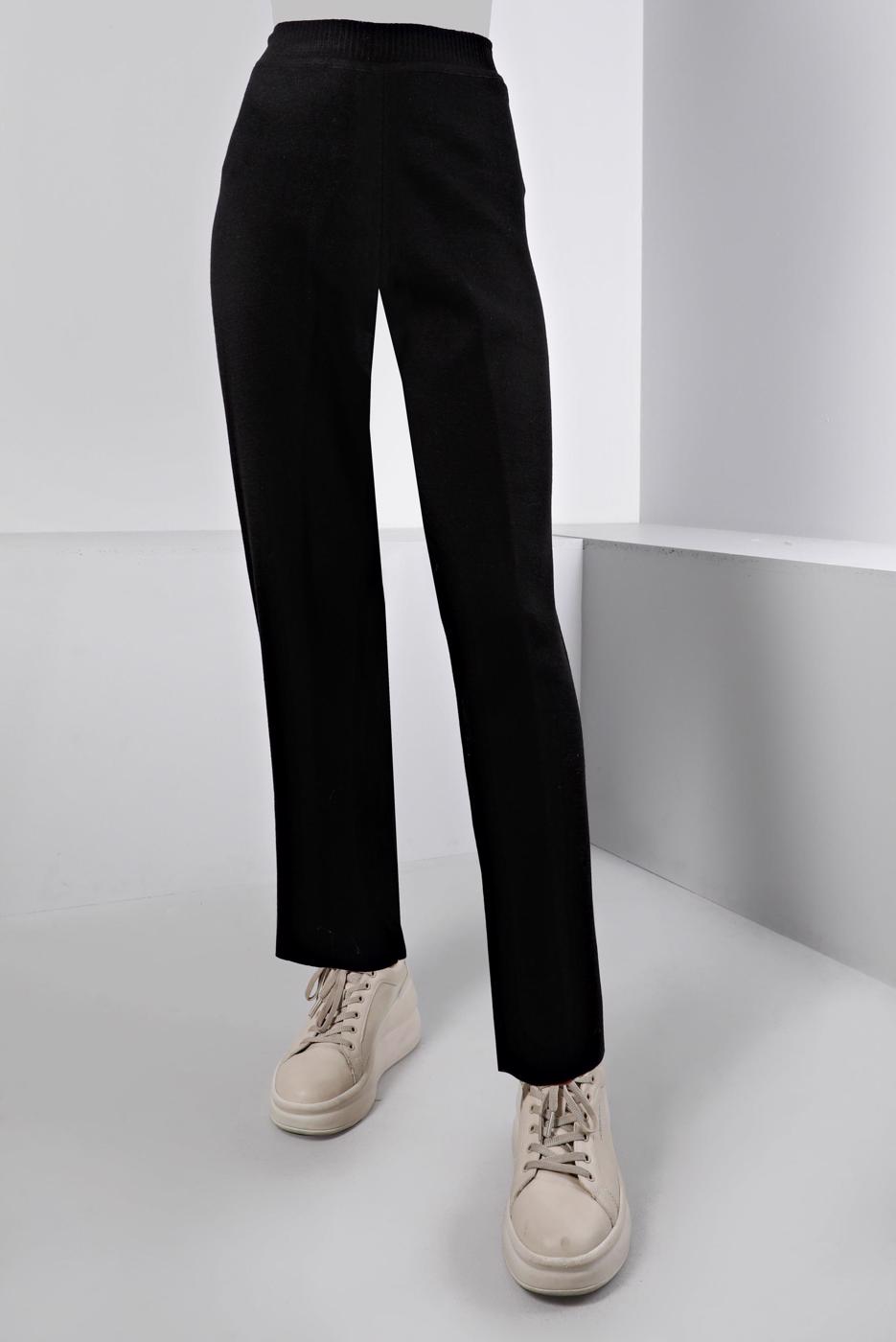 Hijab clothing BLACK ALVINA KNITWEAR PANTS T 70430