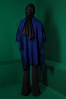 Tesettür giyim SİYAH ALVİNA YIRTMAÇ DETAYLI PANTOLON 70439	