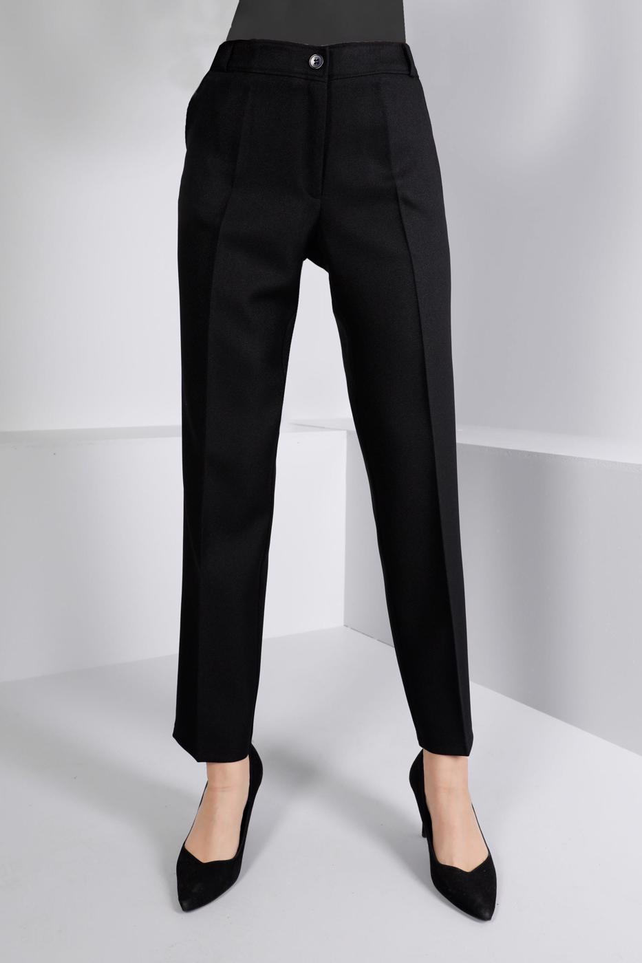 Hijab clothing BLACK ALVINA CLASSIC CUT PANTS T 70466