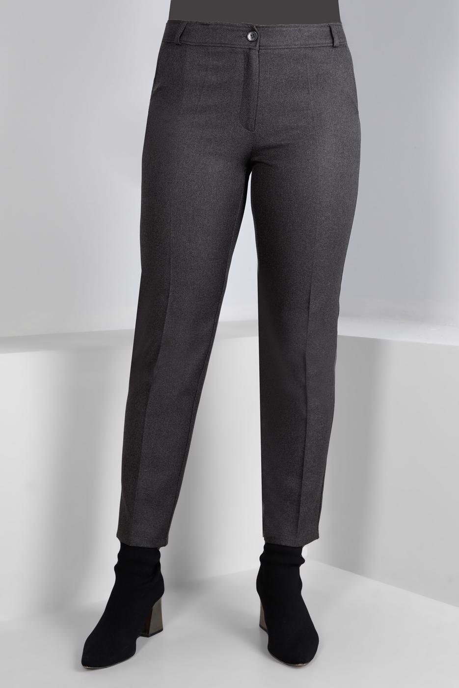 Hijab clothing GREY ALVINA CLASSIC CUT PANTS T 70466