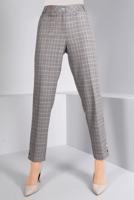 Hijab clothing BLUE ALVINA PLAID PATTERNED TROUSERS T 70467