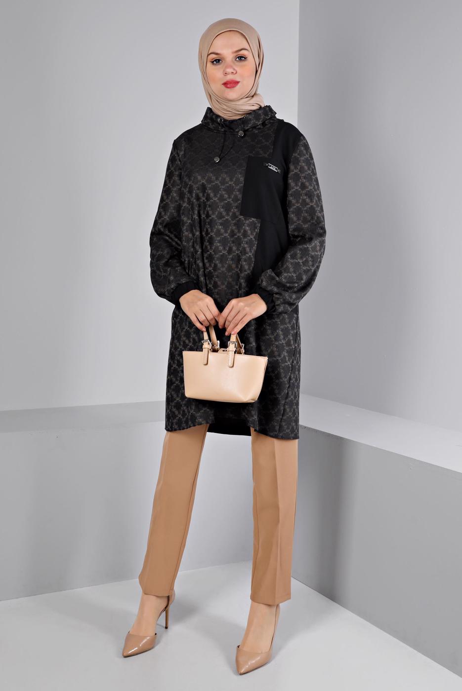 Hijab clothing BEIGE ALVINA SKINNY LEG TROUSERS T 70477