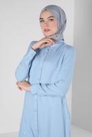 Vêtements hijab ARGENT CHÂLE CRÊPE ALVINA T 8221
