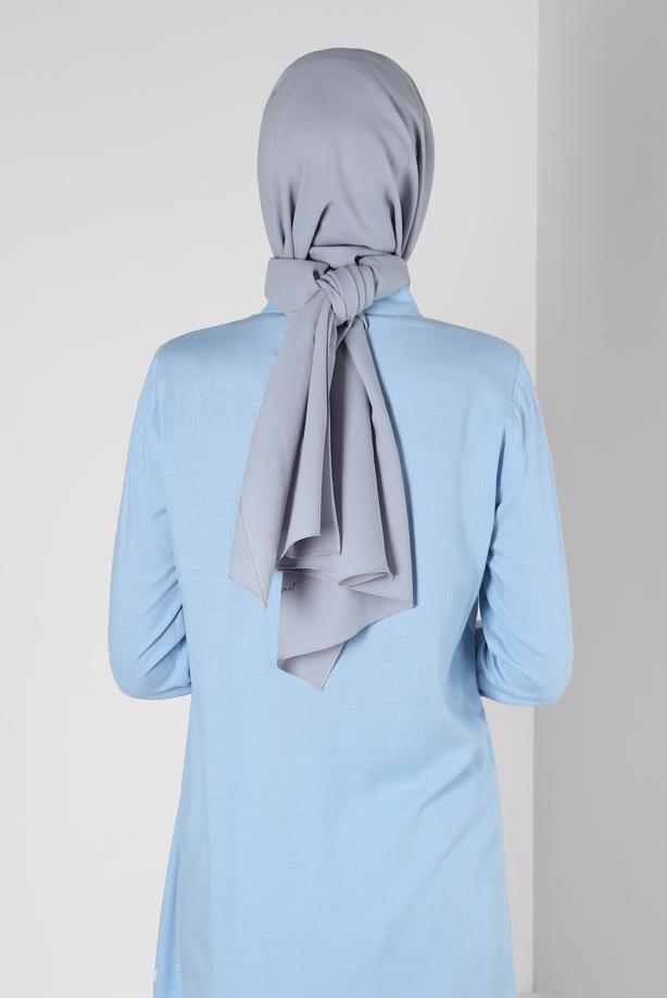 Vêtements hijab  ALVINA CREPE SHAWL T 8221 - TRENDTESETTÜR