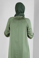 Hijab clothing KHAKI ALVINA CREPE SHAWL T 8221