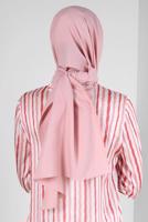 Tesettür giyim PUDRA ALVİNA KREP ŞAL T 8221
