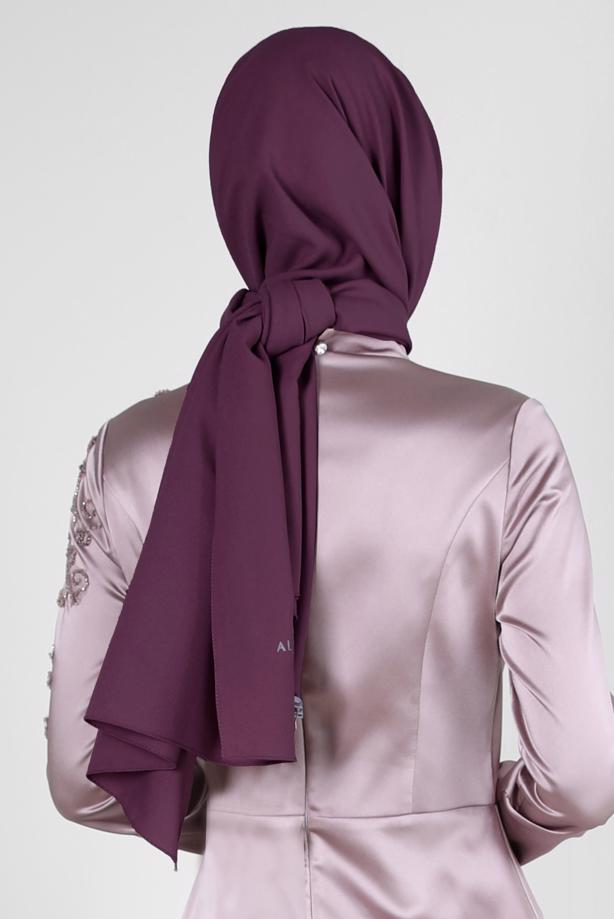 Vêtements hijab  ALVINA CREPE SHAWL T 8221 - TRENDTESETTÜR