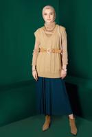 Hijab clothing BROWN ALVINA KNITWEAR SWEATER T 43122