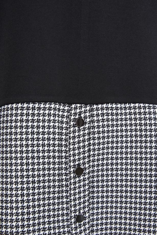 Hijab clothing BLACK SKIRTED SUIT T 43413 - TRENDTESETTÜR