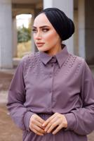 Vêtements hijab ROSE COSTUME JUPE DÉTAILS PERLES 4772