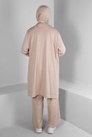Vêtements hijab BRUN ALVINA COSTUME PANTALON T 20319