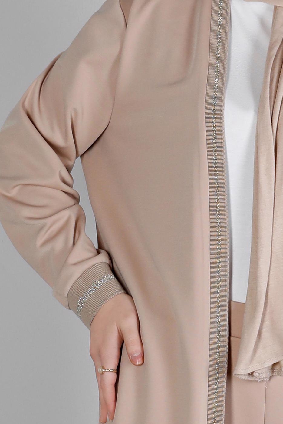 Vêtements hijab BRUN ALVINA COSTUME PANTALON T 20319