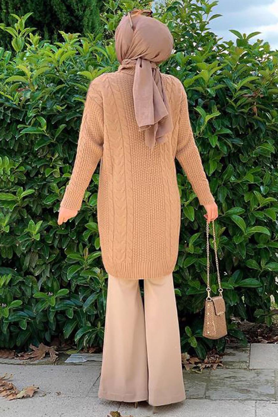 Hijab clothing TABA TURTLENECK KNITWEAR TUNIC T 31112 