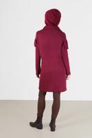 Tesettür giyim FUŞYA ALVİNA FIRFIR DETAYLI TUNİK 41231	