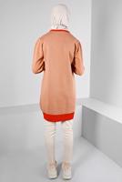 Hijab clothing ORANGE ALVINA KNITWEAR TUNIC T 43178