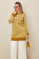 Hijab clothing YELLOW ALVINA KNITWEAR TUNIC T 43178