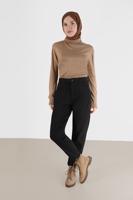 Vêtements hijab NOIR PANTALON SKINNY ALVİNA 70282