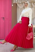 Tesettür giyim EKRU BOYUNDAN BAĞLAMALI TRİKO KAZAK 02222 