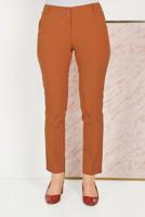 Vêtements hijab BRUN PANTALON À BOUTONS ALVİNA 70051