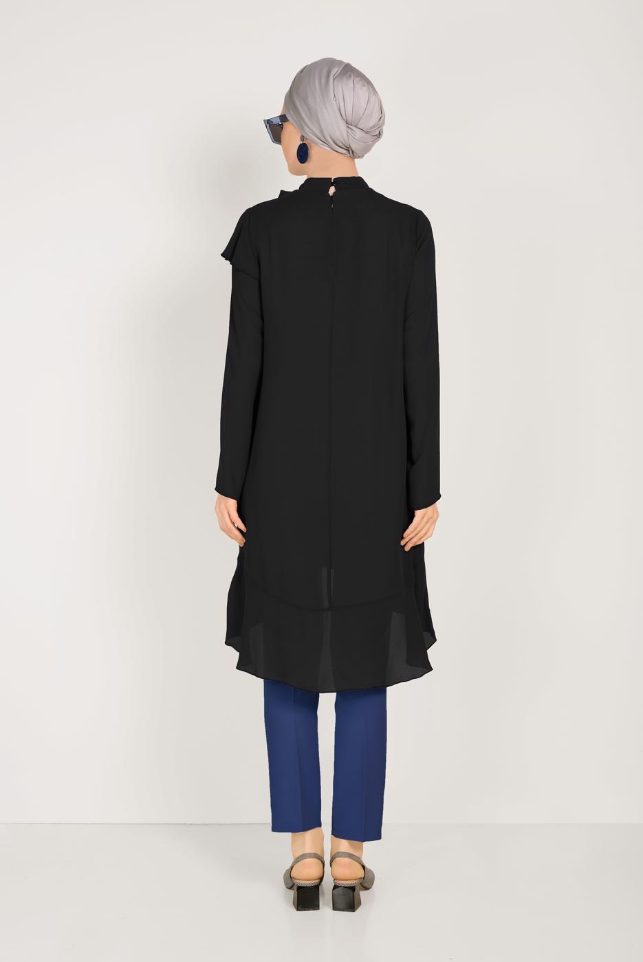 Vêtements hijab BLEU MARINE PANTALON SKINNY ALVİNA 70052