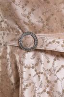 Tesettür giyim ALTIN ALVİNA TESETTÜR ABİYE ELBİSE T 50268