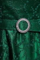 Tesettür giyim YEŞİL ALVİNA TESETTÜR ABİYE ELBİSE T 50268