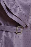 Tesettür giyim MOR ALVİNA KEMERLİ ABİYE ELBİSE T 50271