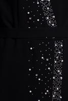 Tesettür giyim SİYAH ALVİNA TAŞLI PANTOLONLU TAKIM T 30271