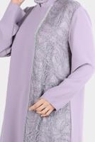 Vêtements hijab POURPRE ALVINA COSTUME PANTALON À SEQUINS T 30274
