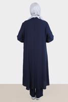 Vêtements hijab BLEU MARINE ALVINA COSTUME PANTALON À SEQUINS T 30274