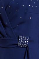 Tesettür giyim LACİVERT ALVİNA TAŞLI PANTOLONLU TAKIM T 30279