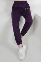 Tesettür giyim MOR BELİ LASTİKLİ YAZI DETAYLI EŞOFMAN ALTI T 1702